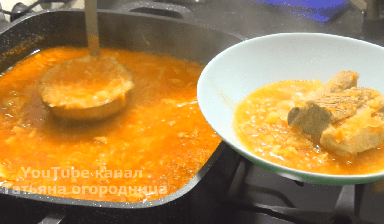 Рецепт справжнього українського капусняка з пшоном та квашеною капустою