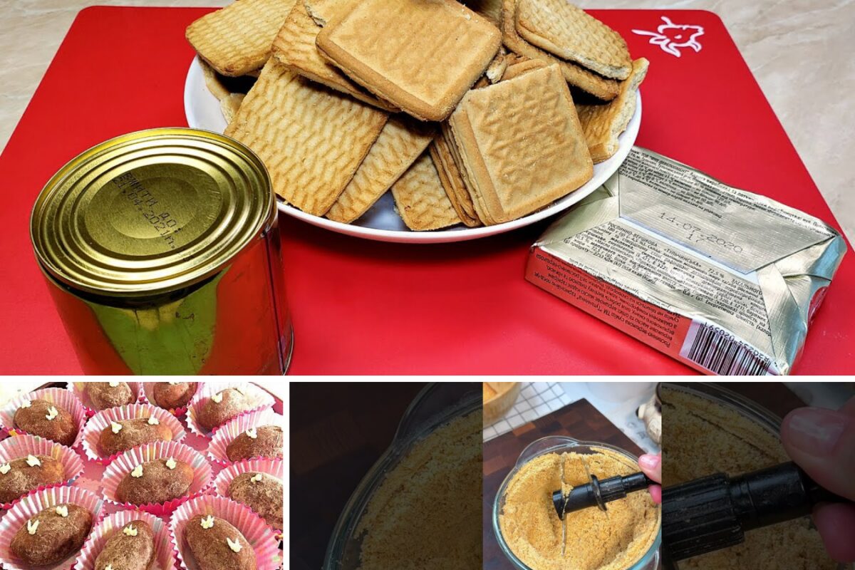 Рецепт тістечка Картопля