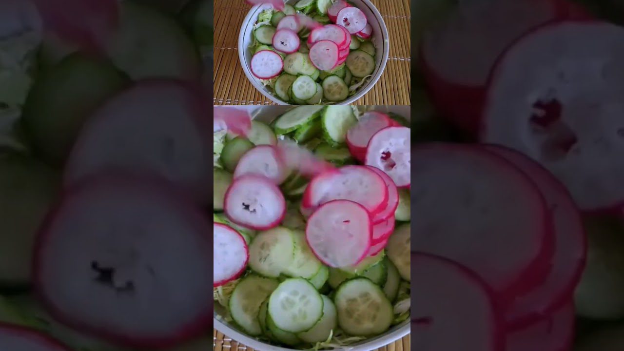 Рецепт салату з редиски. Фото: Youtube канал culinary_tricks