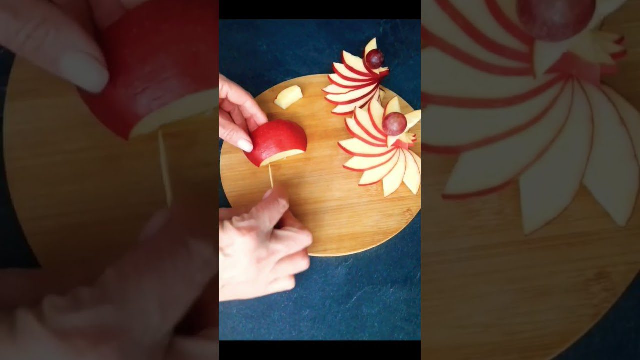 Рецепт святкової нарізки Хвіст Павича