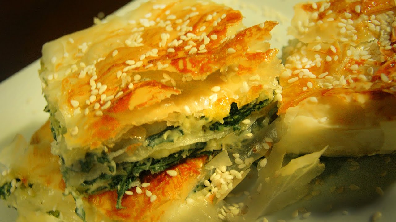 Рецепт грецького пирога Бадзіна