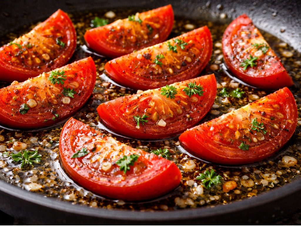 Як приготувати смачну закуску із помідорів. Фото: Сенсація