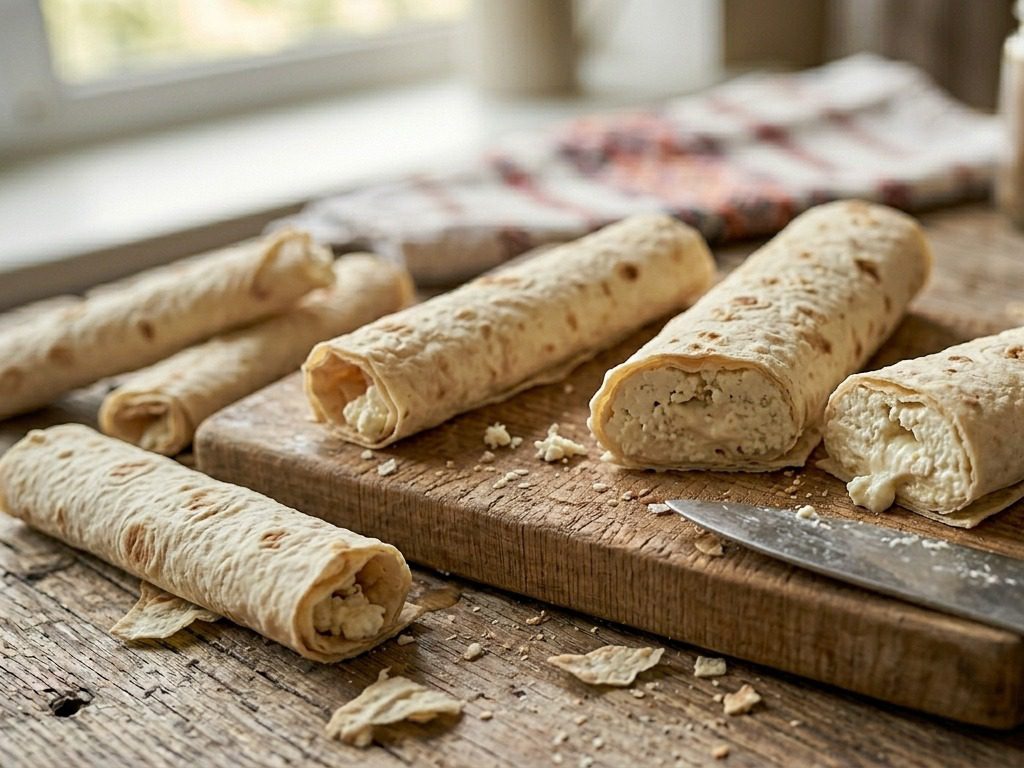 Рецепт лаваша з начинкою з кисломолочного сиру. Фото: Сенсація