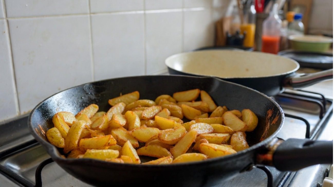 Яку сковорідку найкраще використати для смаженої картоплі на думку кухарів Фото: Сенсація