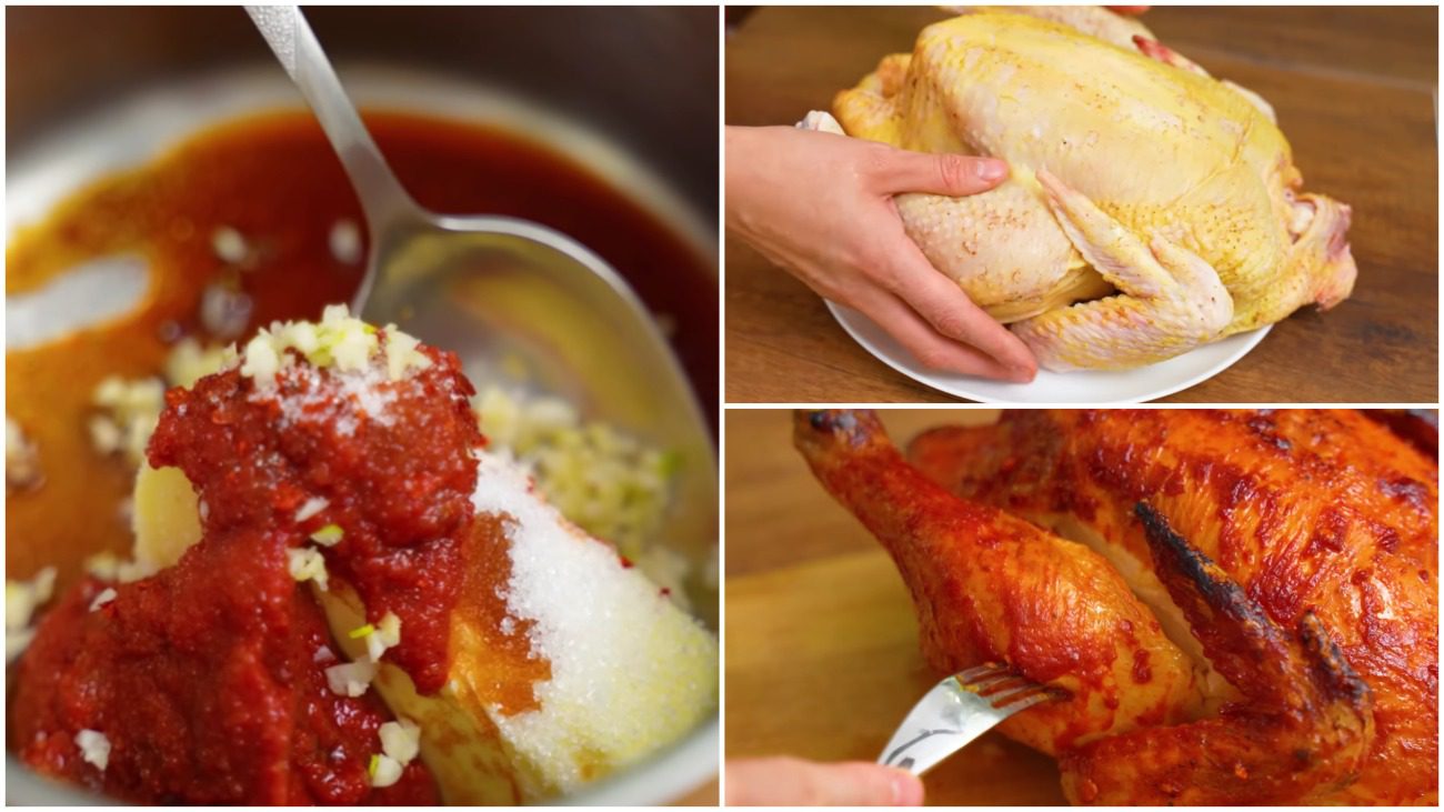 Кухарі нарешті розкрили секрет ідеальної шкірки на запеченій курці Фото: YouTube Alina FooDee