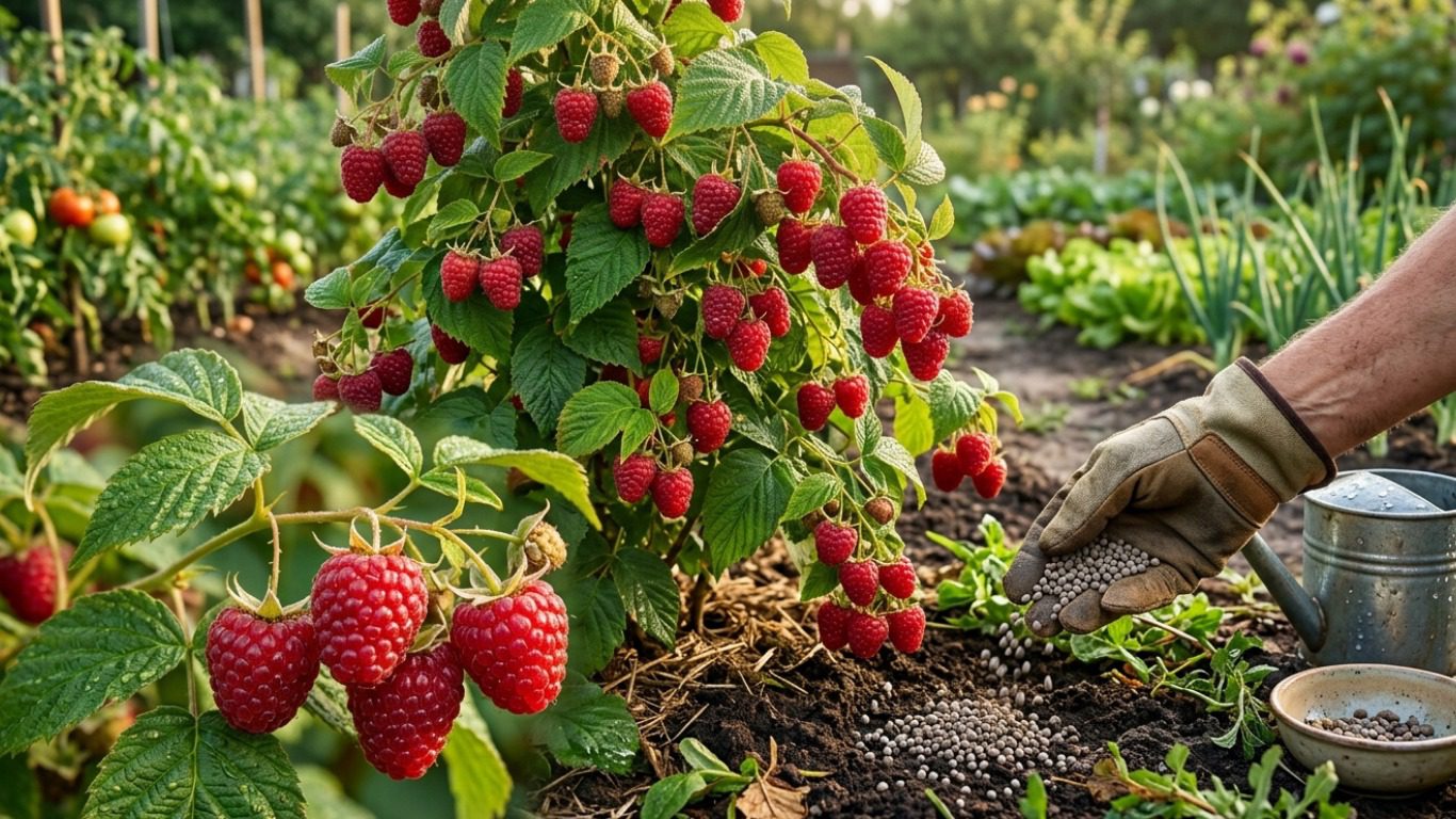Підкормка малини в квітні. Фото: Сенсація