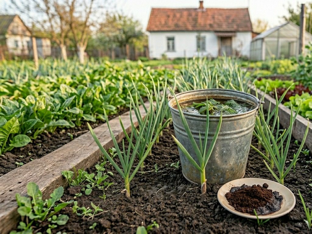 Агрономи розповіли, чим підживити озимий часник навесні. Фото: Сенсація