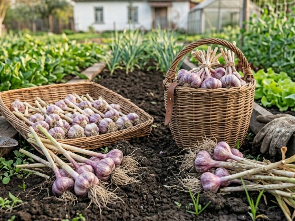 Агрономи розповіли, чим підживити озимий часник навесні. Фото: Сенсація