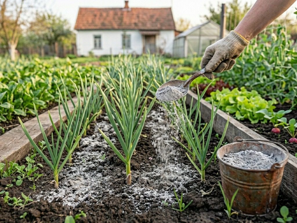 Агрономи розповіли, чим підживити озимий часник навесні. Фото: Сенсація Агрономи розповіли, чим підживити озимий часник навесні. Фото: Сенсація