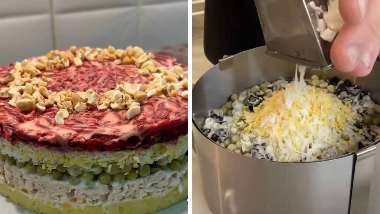 Кулінари поділились рецептом найсмачнішого салату із буряка. Фото з YouTube-каналу @mil_alexx Кулінари поділились рецептом найсмачнішого салату із буряка. Фото з YouTube-каналу @mil_alexx