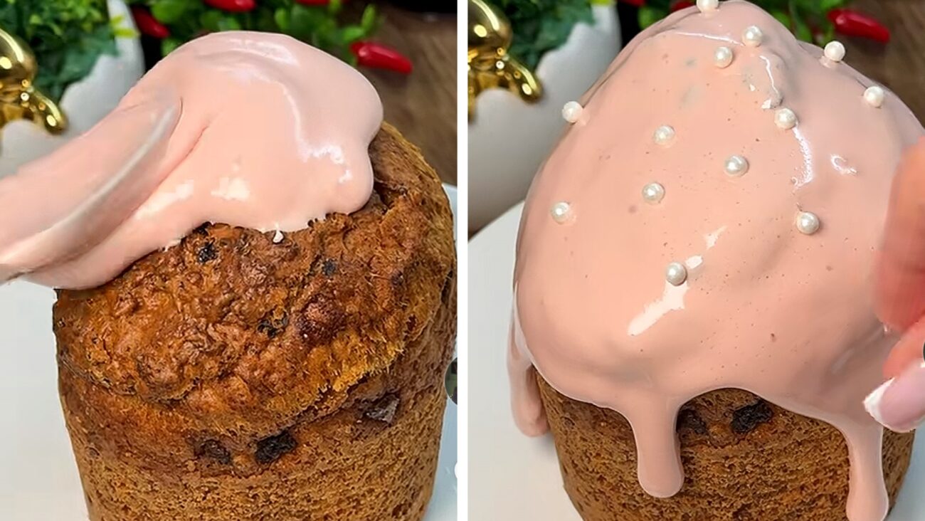 Кулінари розповіли, як приготувати ідеальну глазур на паску з одного продукту. Фото з TikTok @nisenitnitsia
