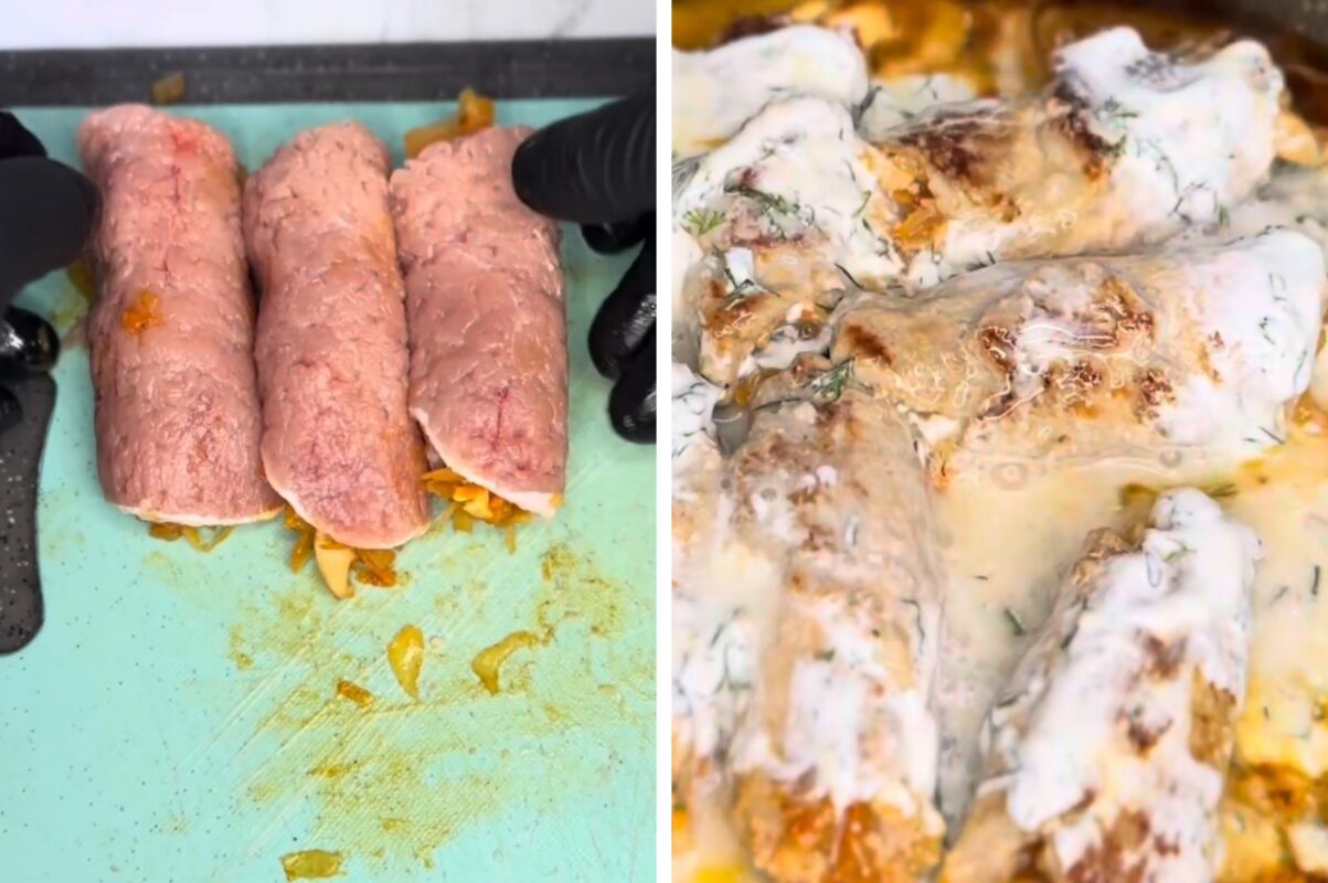 Кулінари поділились рецептом найсмачніших кручеників із тушкованою капустою. Фото з YouTube-каналу @prostosmachnoukraine