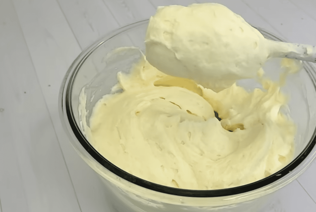 Крем зі смаком пломбіру без вершків