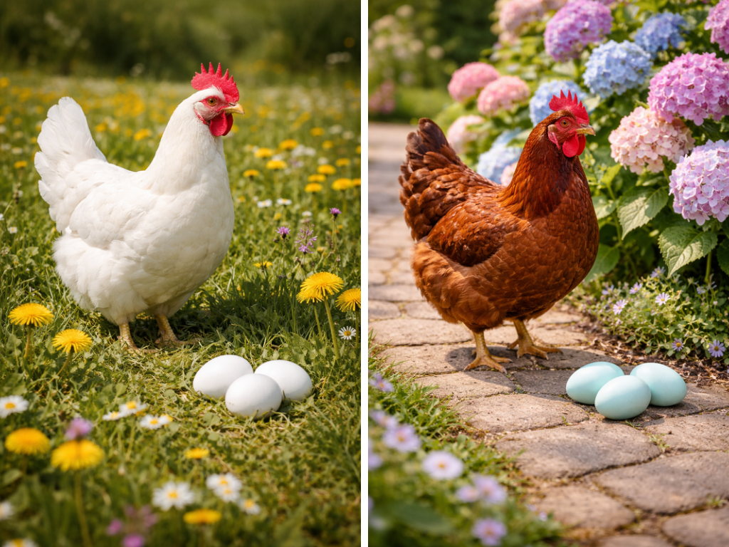 Фермери розповіли, чому кури несуть яйця різного кольору. Фото: Сенсація