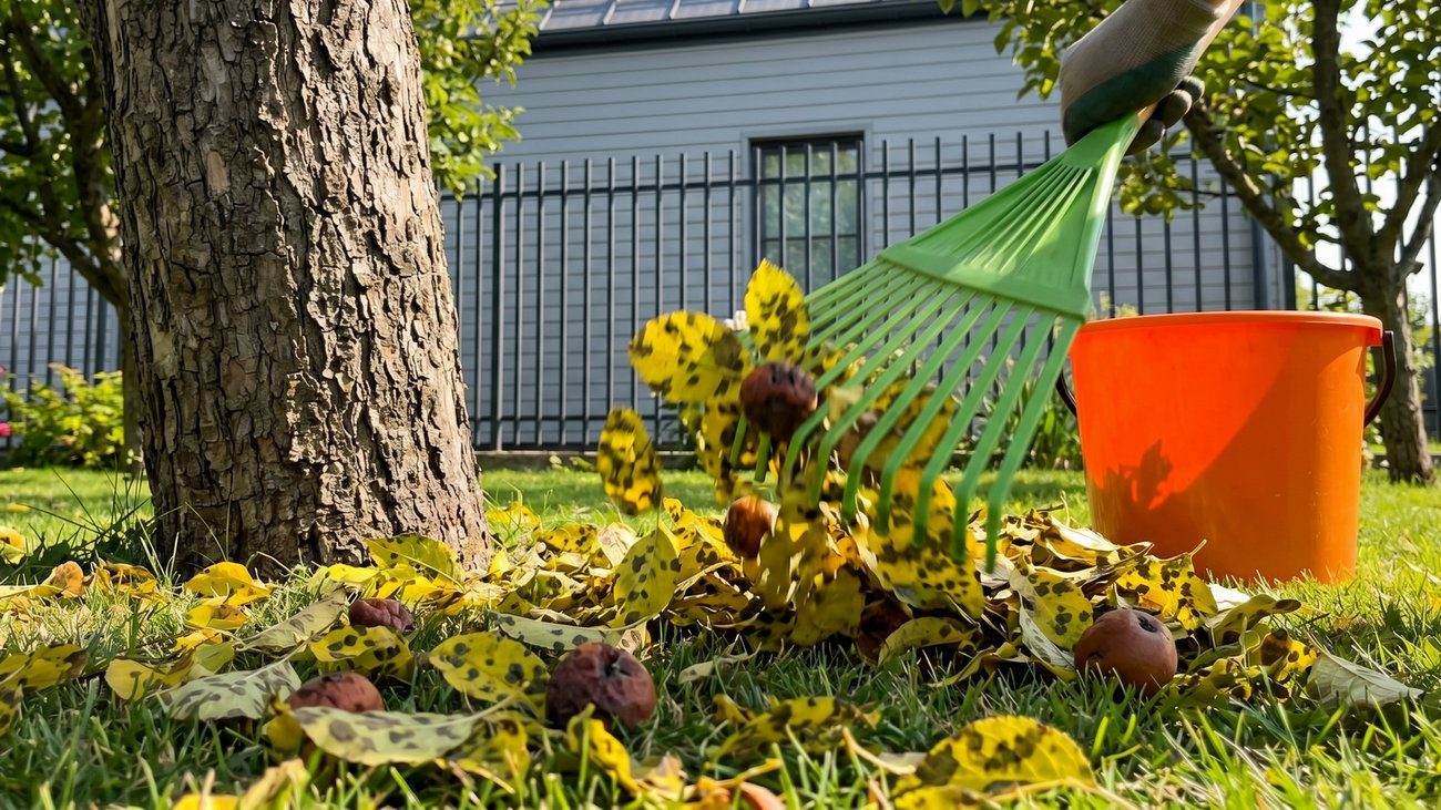 Садівники розповіли, як врятувати яблуню від грибкових хвороб