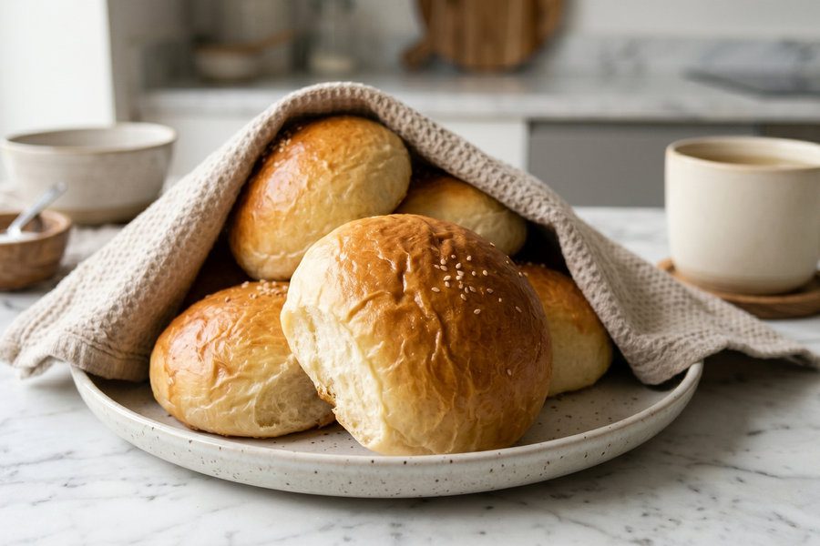 Пухке тісто на кефірі, яке підходить для пиріжків та пирогів з будь-якою начинкою