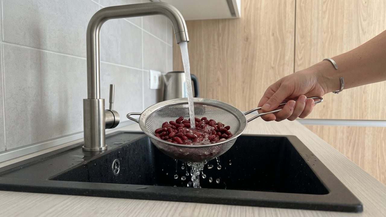 Консервовану квасолю завжди варто промивати, щоб прибрати зайву сіль від розсолу