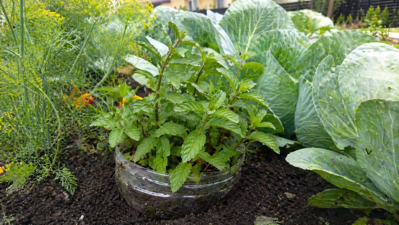 Змішані грядки для захисту капусти від шкідників