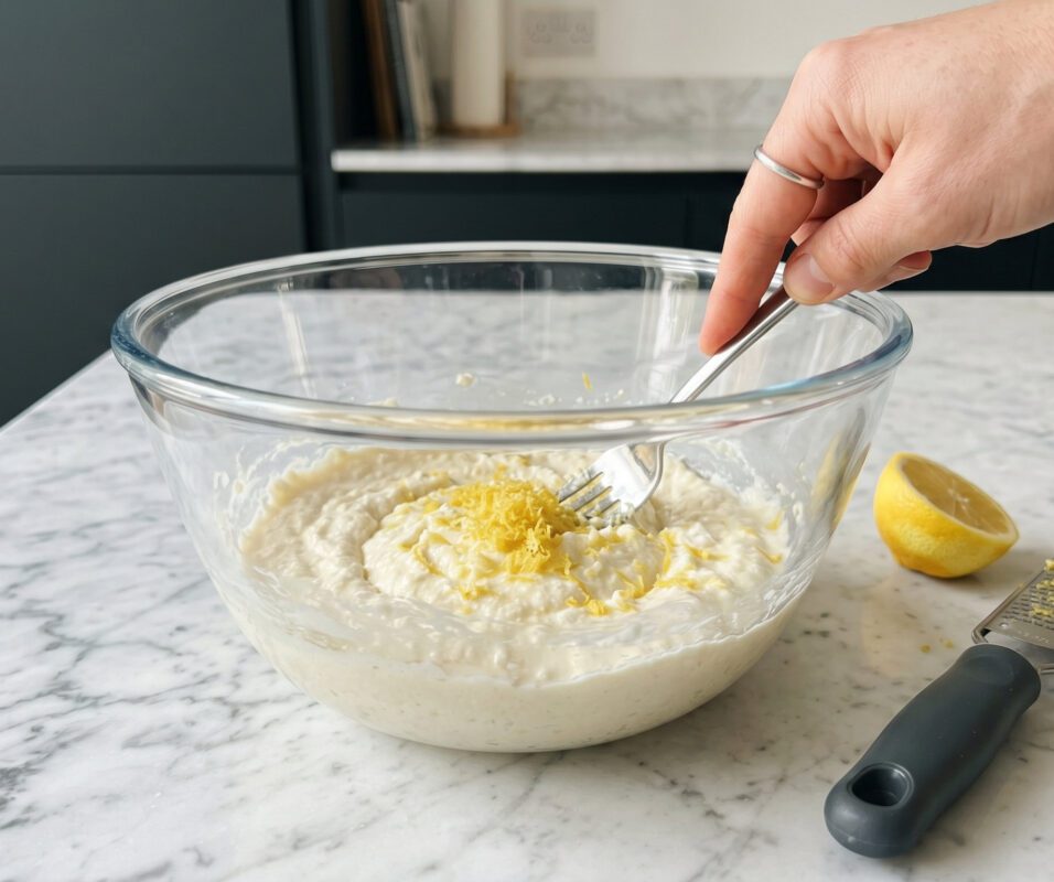 Швидкий рецепт сирного печива з манкою та 1 яйцем