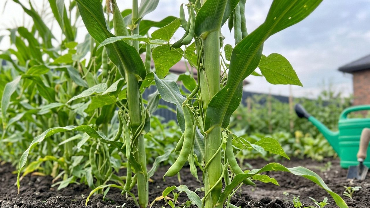 Агрономи пояснили користь від спільної посадки квасолі та кукурудзи на городі