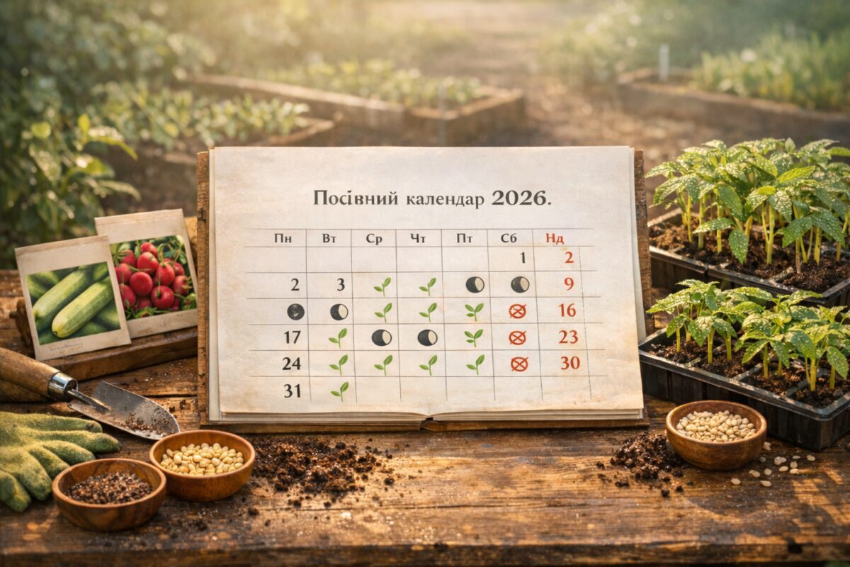 Посівний календар на квітень 2026. Фото: Сенсація