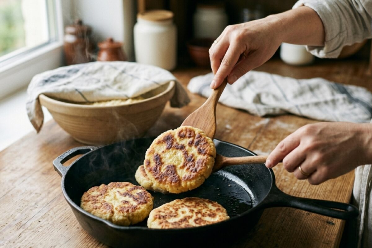 Рецепт домашньої випічки з борошна, манки і кисломолочного сиру. Фото: Сенсація
