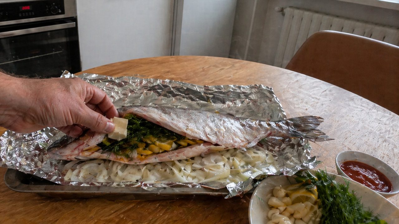 Як приготувати ніжну та соковиту запечену рибу