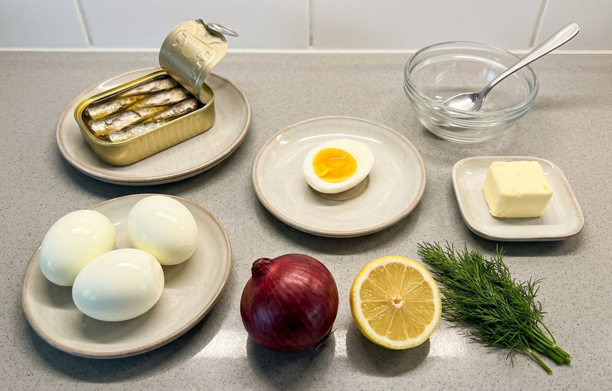 Рецепт смачної та ніжної намазки з консервованими сардинами