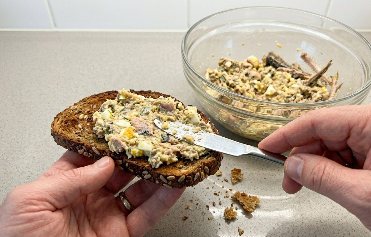 Рецепт смачної та ніжної намазки з консервованими сардинами