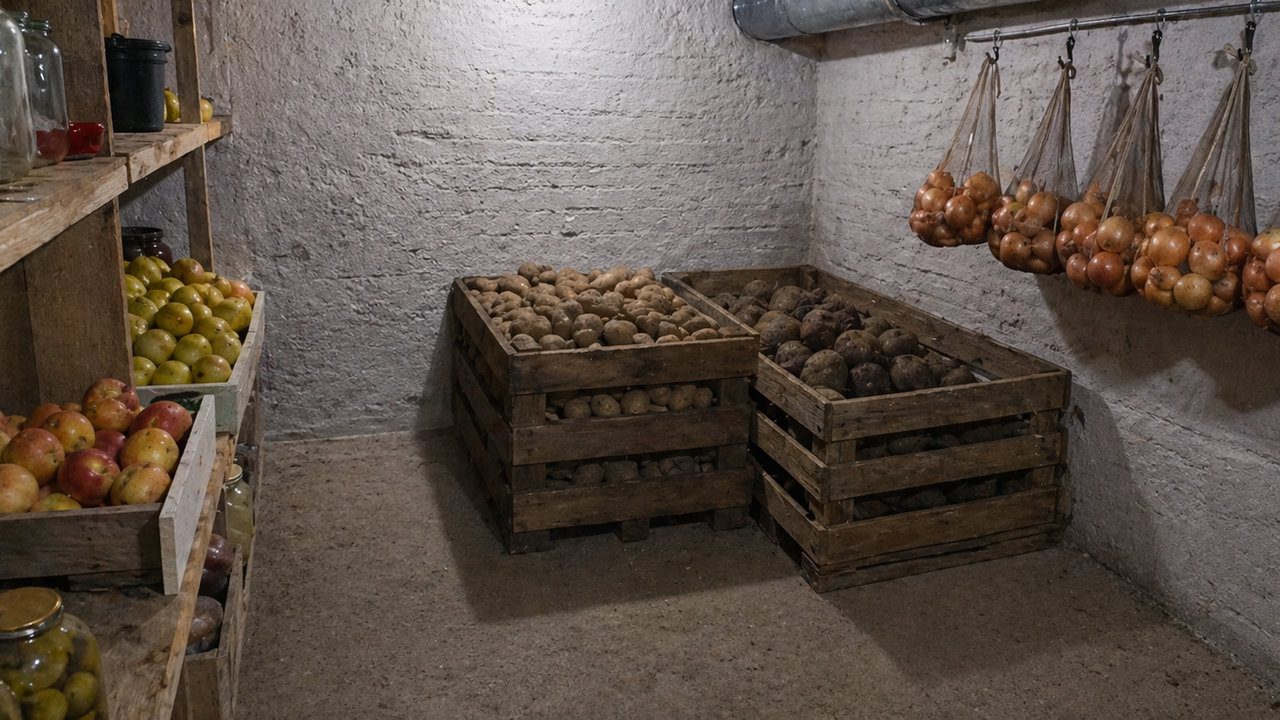 Як правильно зберігати картоплю та цибулю у льосі, щоб вони не гнили