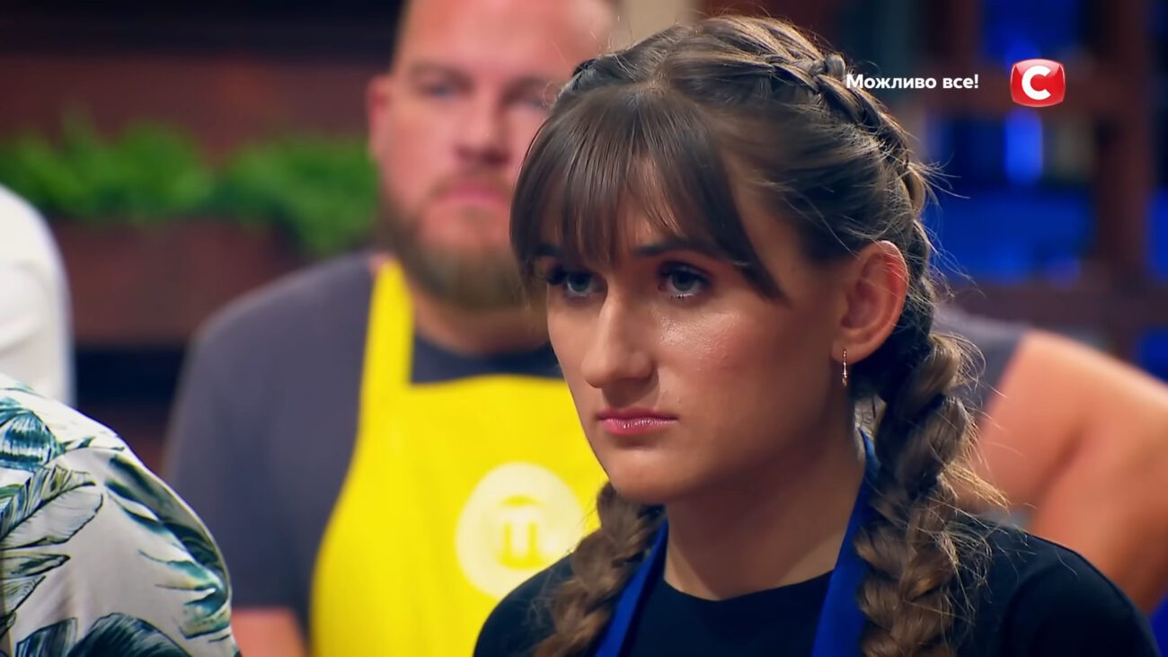 Блогерка Даша Євтух в 11 сезоні "МастерШеф". Джерело фото: Телеканал СТБ