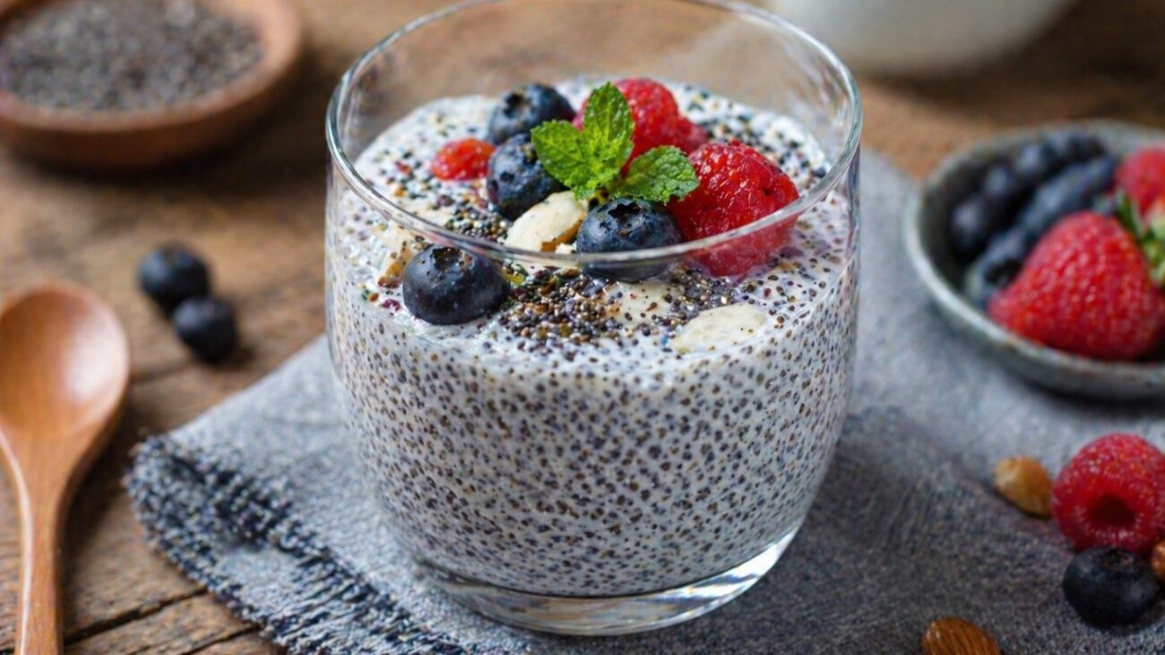 Корисний сніданок з насіння чіа. Фото: Pixabay