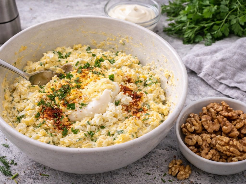 Рецепт закуски з яєць, сиру та буряка на Великодній стіл. Фото: Сенсація