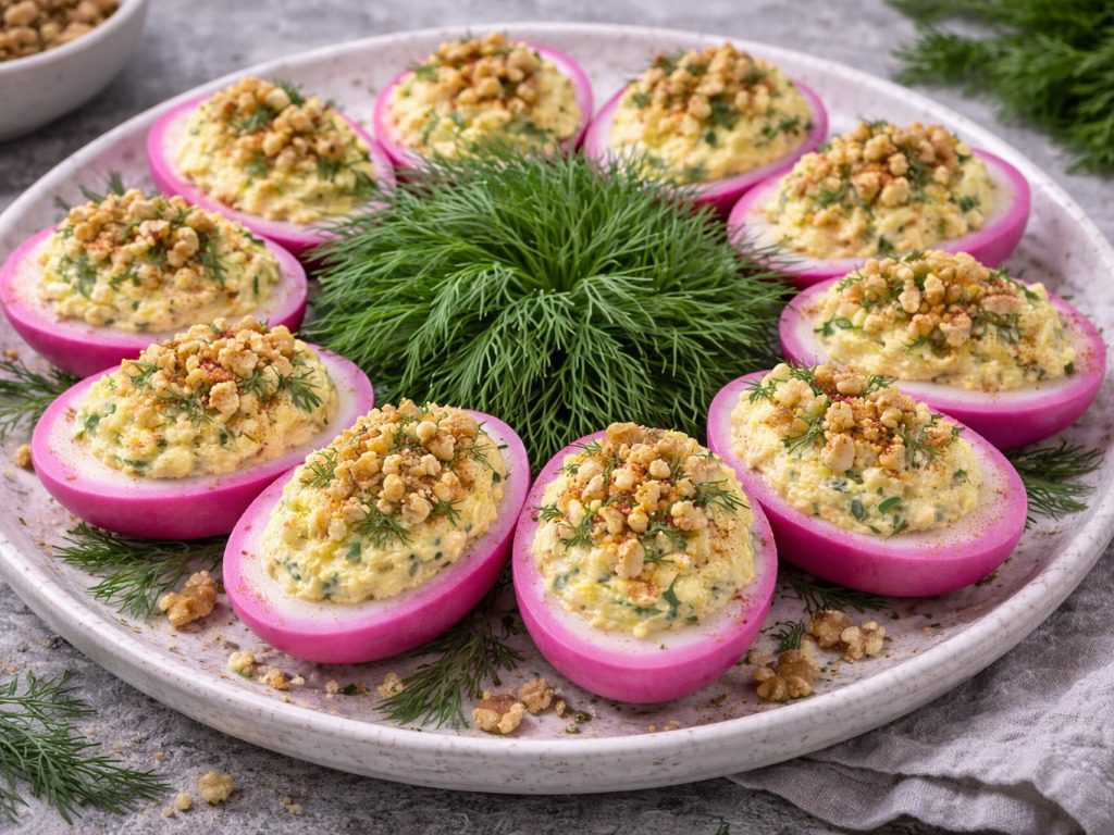 Рецепт закуски з яєць, сиру та буряка на Великодній стіл. Фото: Сенсація