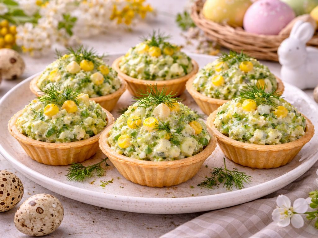 Рецепт святкового салату Великодній експрес. Фото: Сенсація