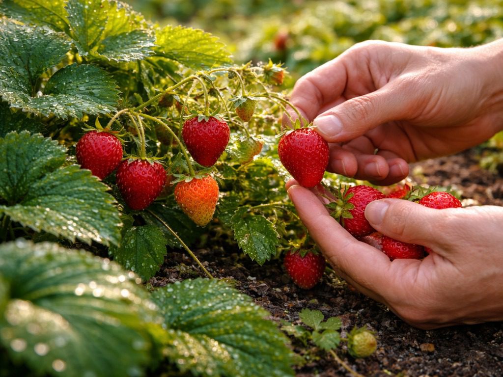 Весняні добрива для суниці. Фото: Сенсація