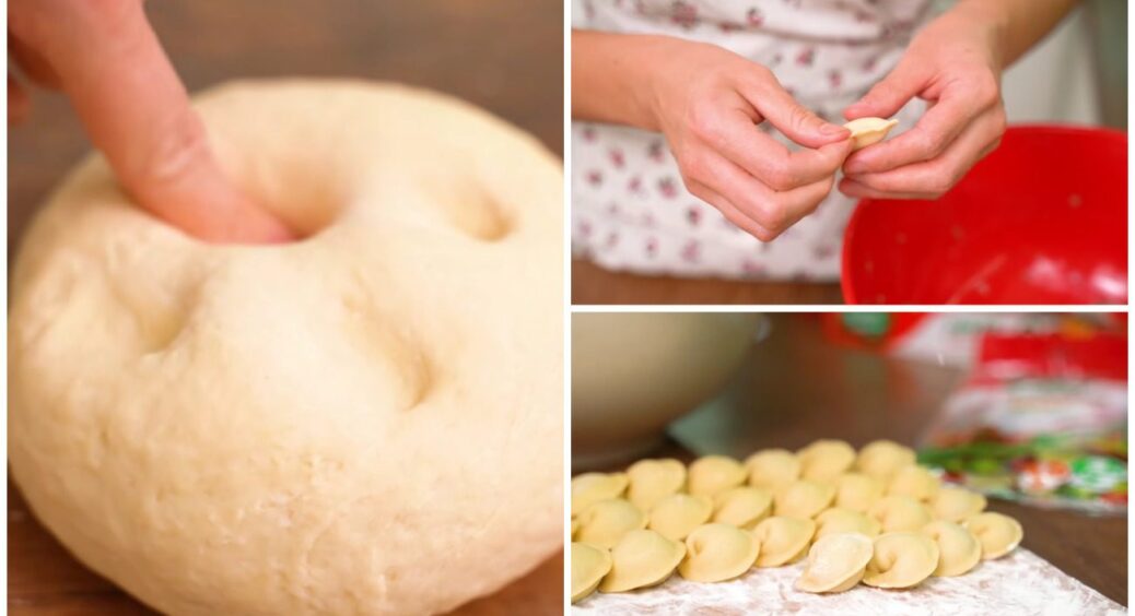 Правильне тісто для пельменів та вареників – чудово заморожується і ніколи не розварюється 