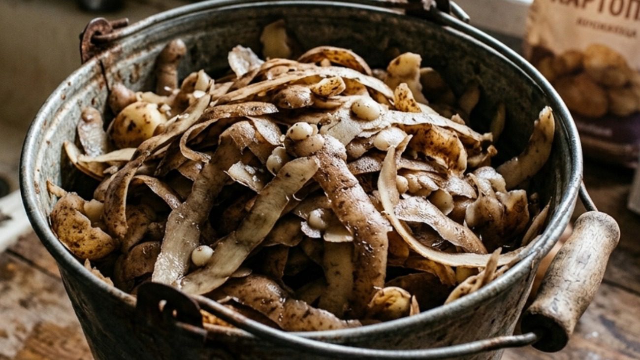 Городники зізналися, що насправді відбувається при розкиданні картопляного лушпиння Фото: Сенсація