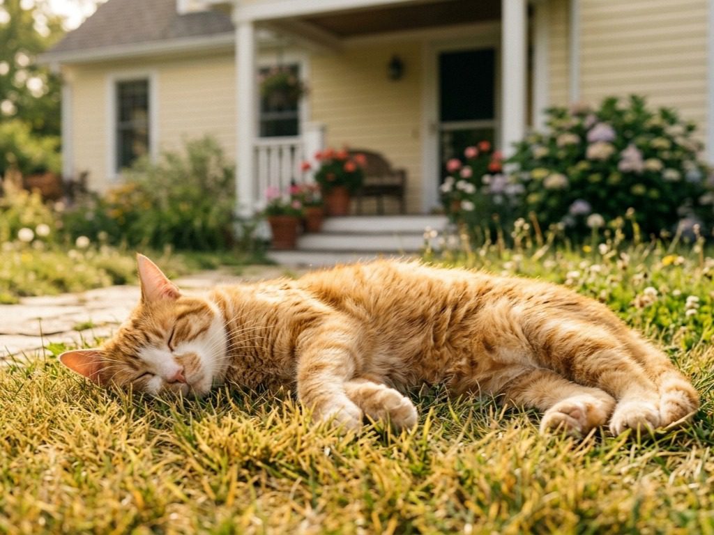 Як зрозуміти стан кота по тій позі, в якій він спить. Фото: Сенсація