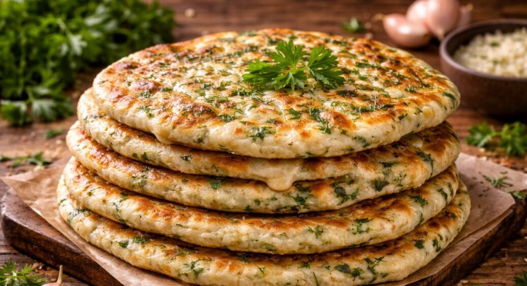 Замість набридлих грінок – тільки ЦЕ: сирні коржі із зеленню, хрумкі зовні і ніжні всередині 