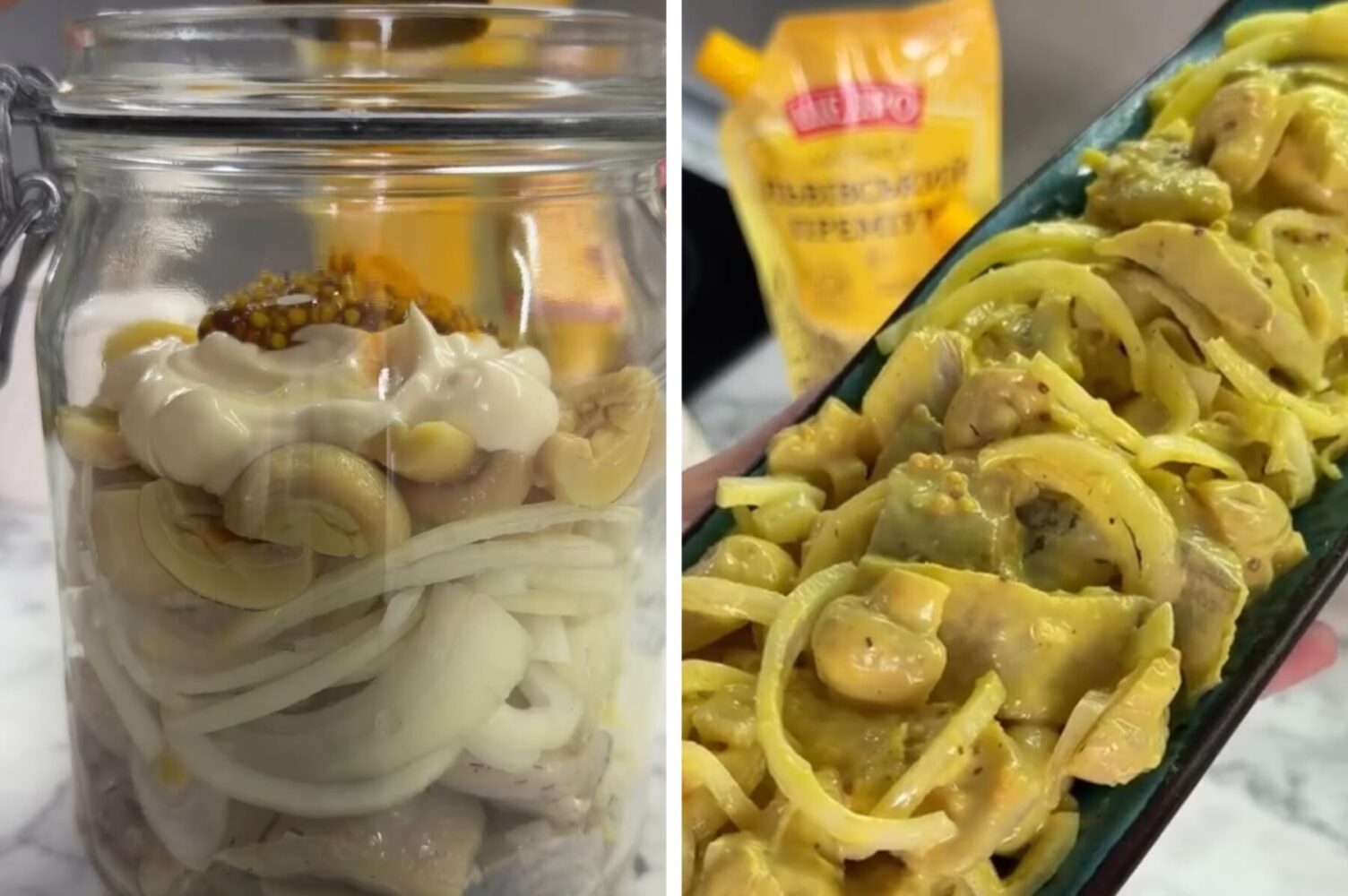 Кулінари поділились рецептом найсмачнішого маринованого оселедця. Фото з Instagram @mariiam_foodblog