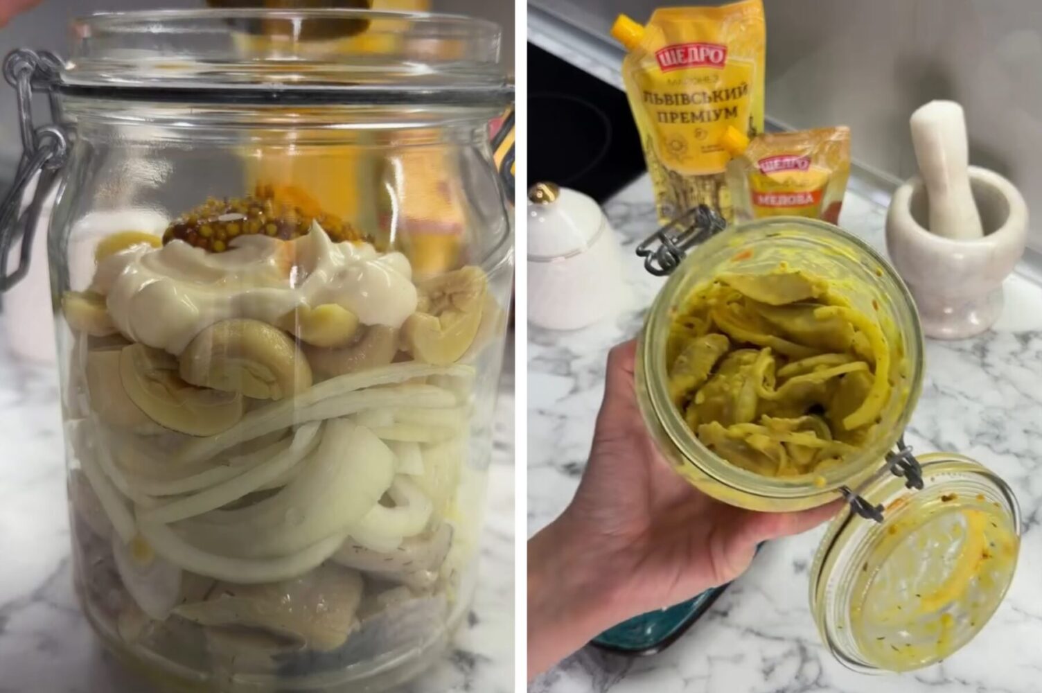 Кулінари поділились рецептом найсмачнішого маринованого оселедця. Фото з Instagram @mariiam_foodblog