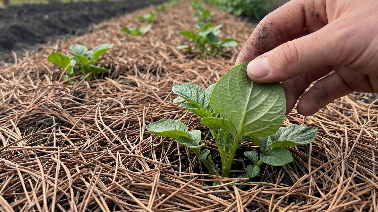 Натуральний засіб проти колорадського жука на картоплі