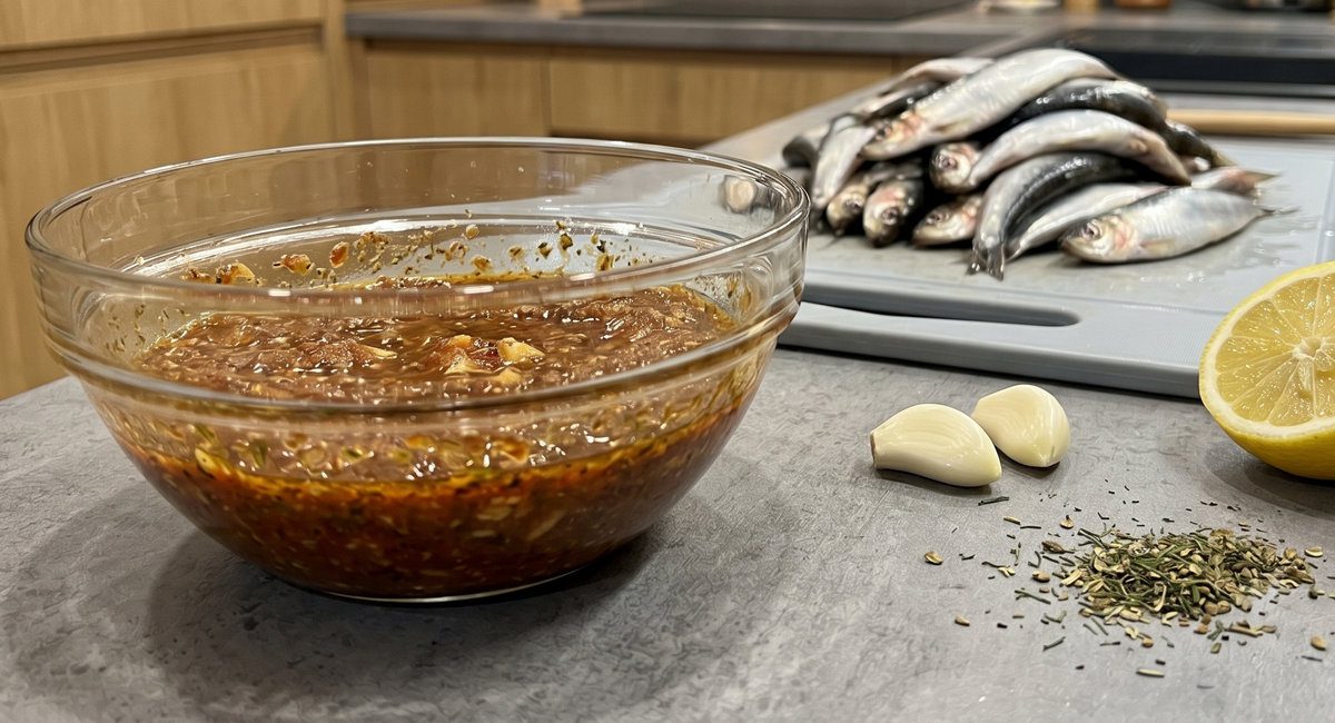 Рецепт соковитої салати, запеченої у томатно-соєвому маринаді