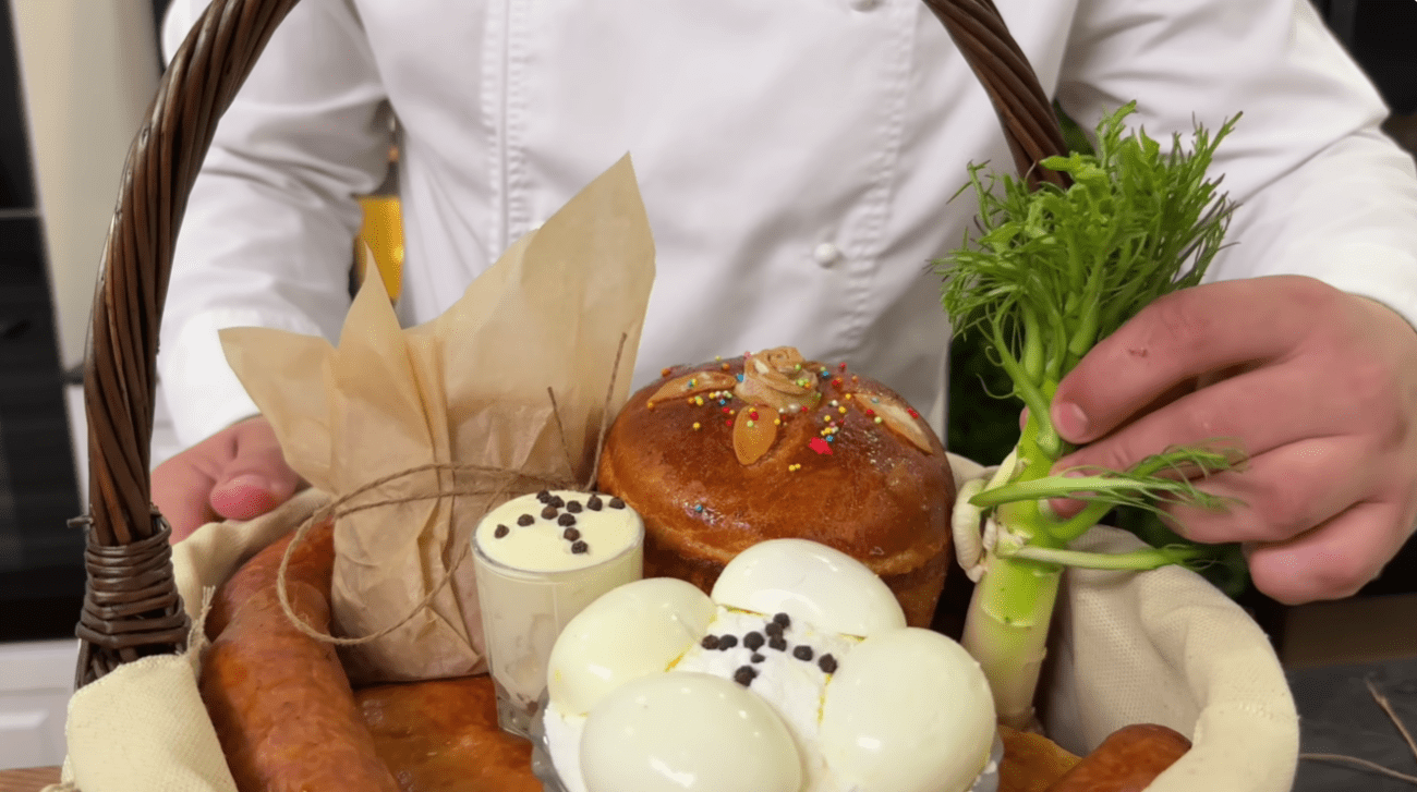 Українці розповіли, що покладуть у кошик на Великдень окрім пасок, яєць і свічки Фото: YouTube Іван Янюк