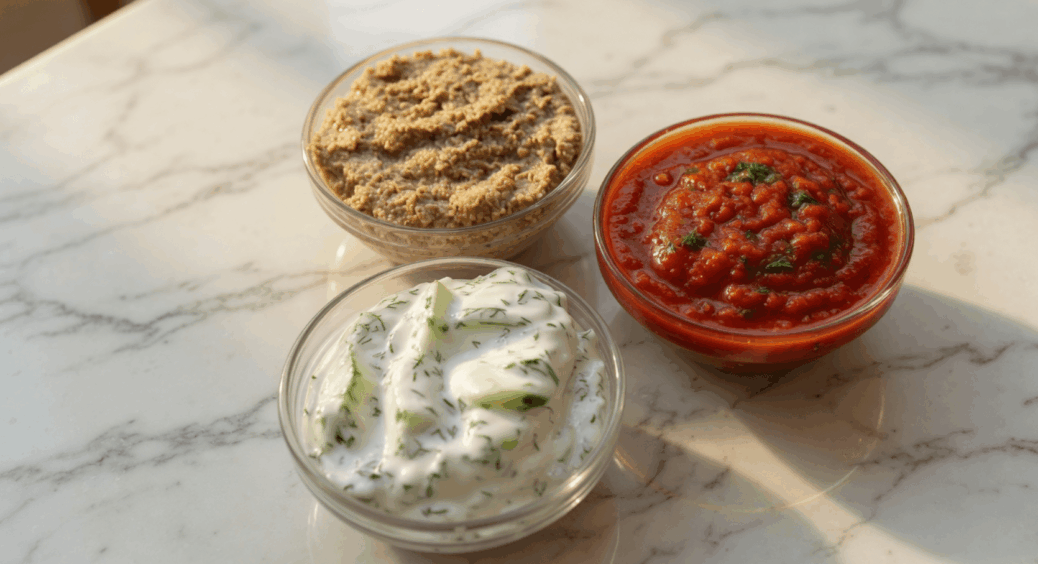 Ці 3 соуси з’їдаються швидше ніж шашлик! До будь-якого м’яса, риби і навіть до свіжих салатів 