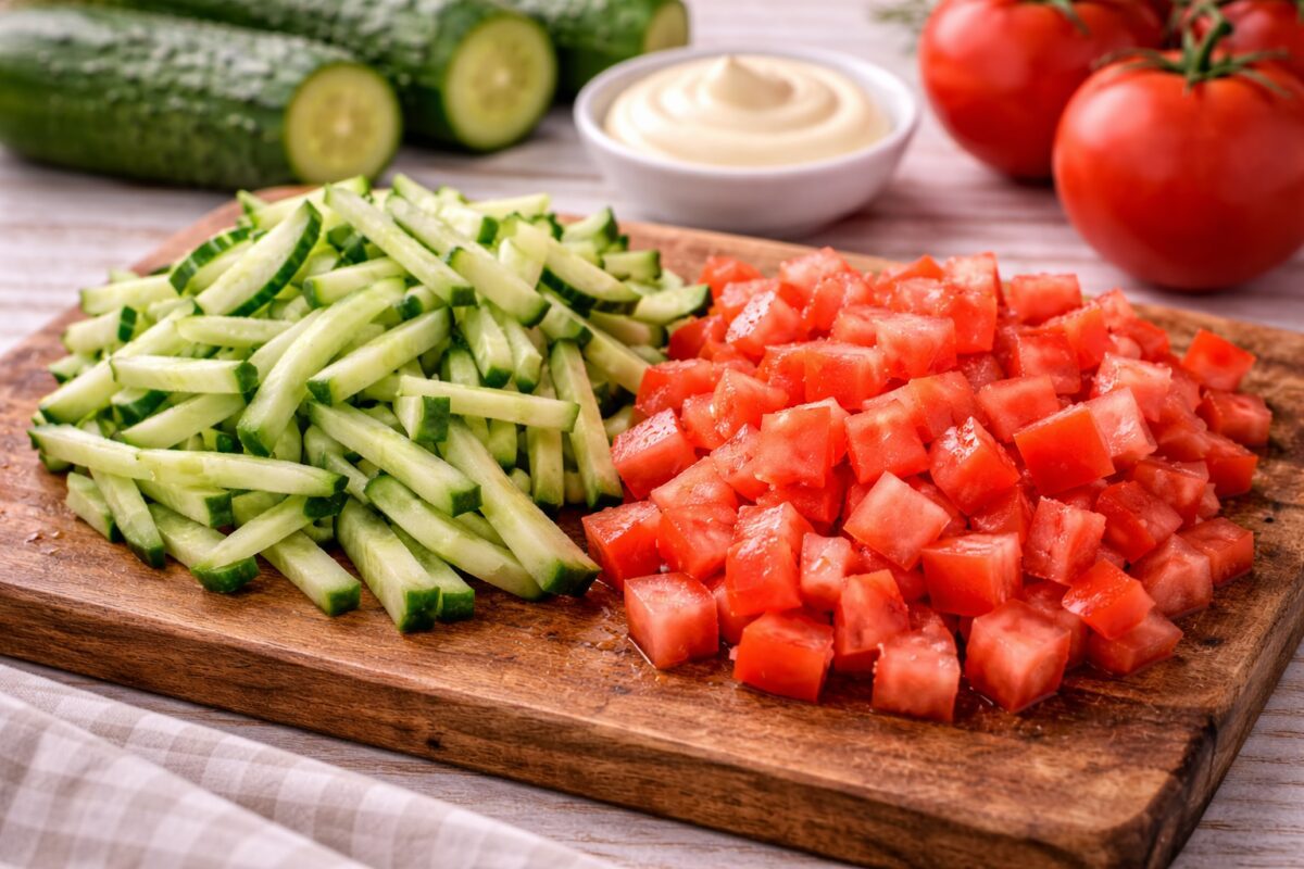 Рецепт святкового салату з плавленим сирком. Фото: Сенсація