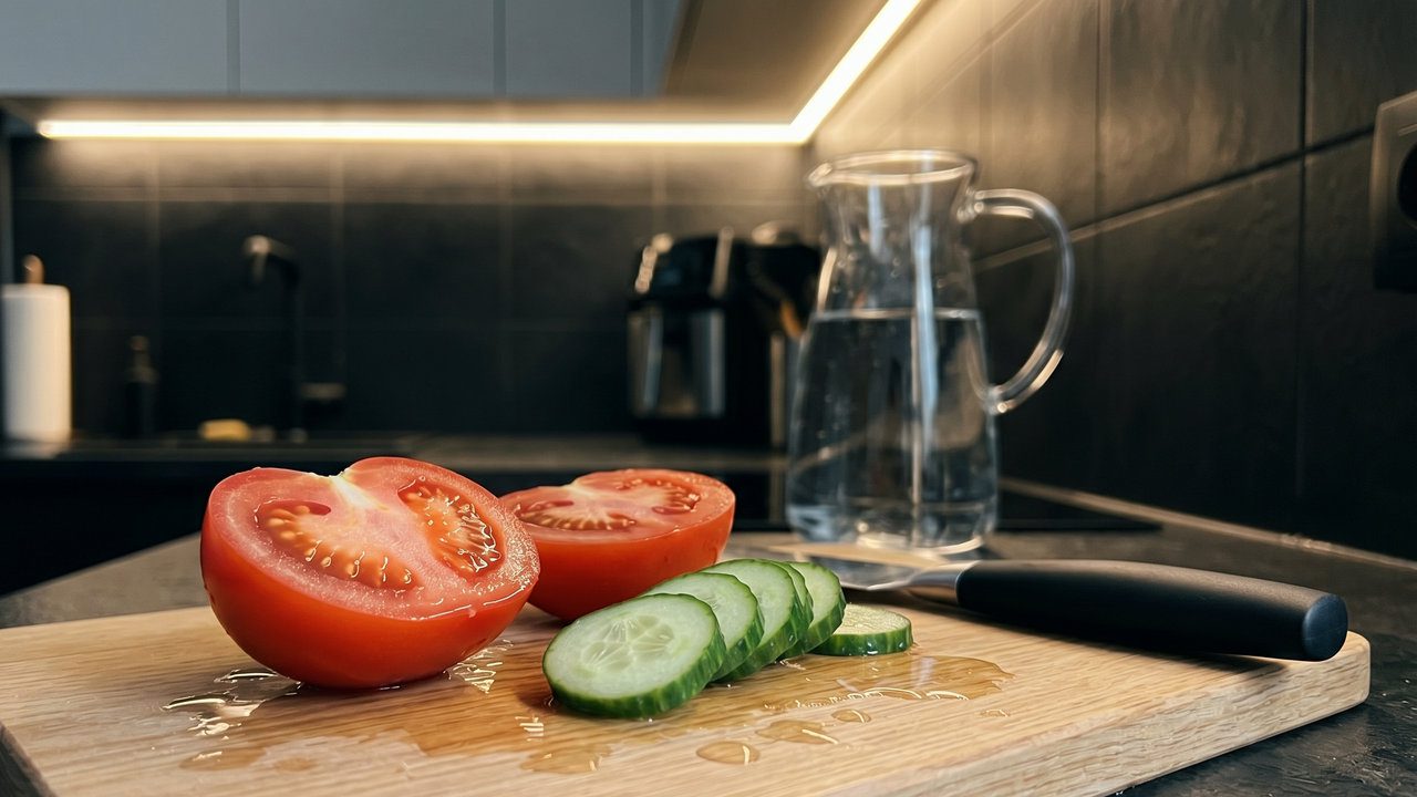 Чим більше у вашому раціоні продуктів з високим умістом води, тим менше чистої води вам треба