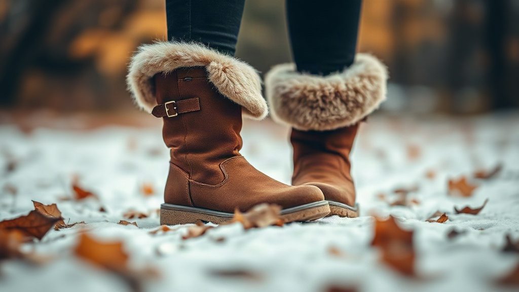 Тепле взуття з хутряною підкладкою