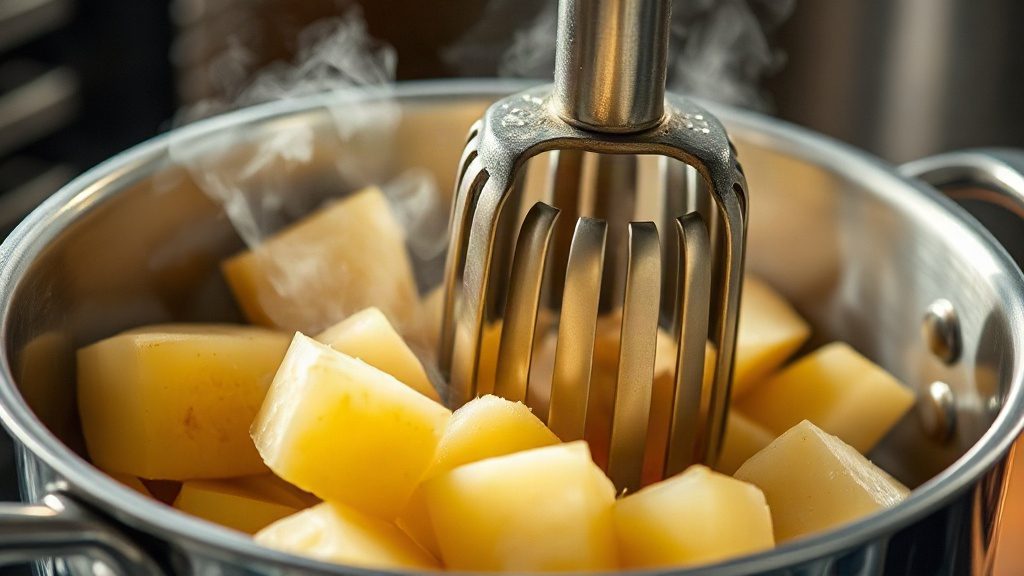 Процес приготування ніжного пюре